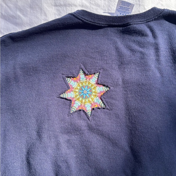 Jerzees Kaleidoscope Graphic Crewneck - Picture 6 of 6
